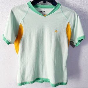 Pearl Izumi womens biking too green orange medium